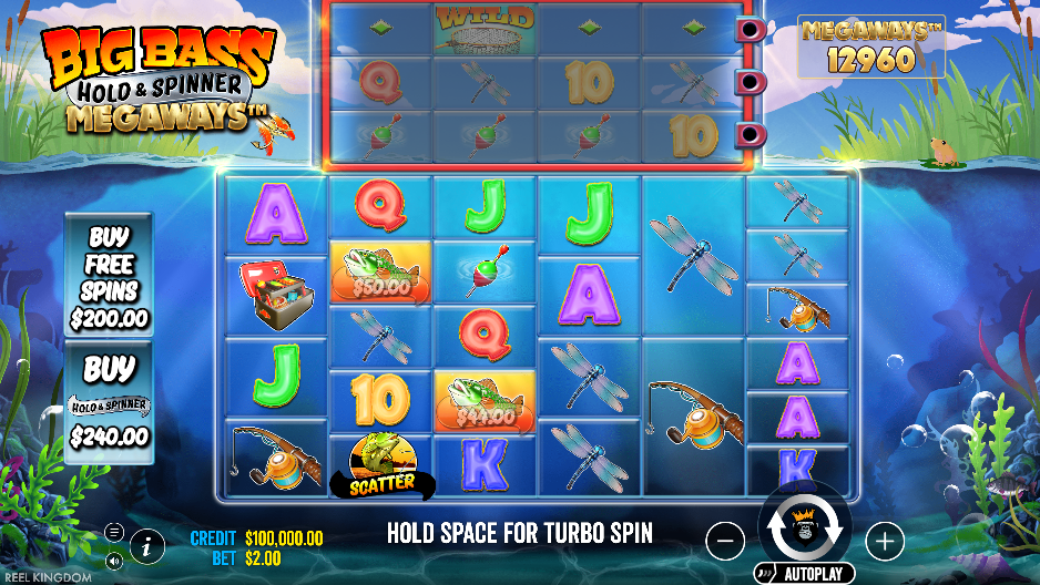 Big Bass Hold & Spinner Megaways (Pragmatic Play) Image 1